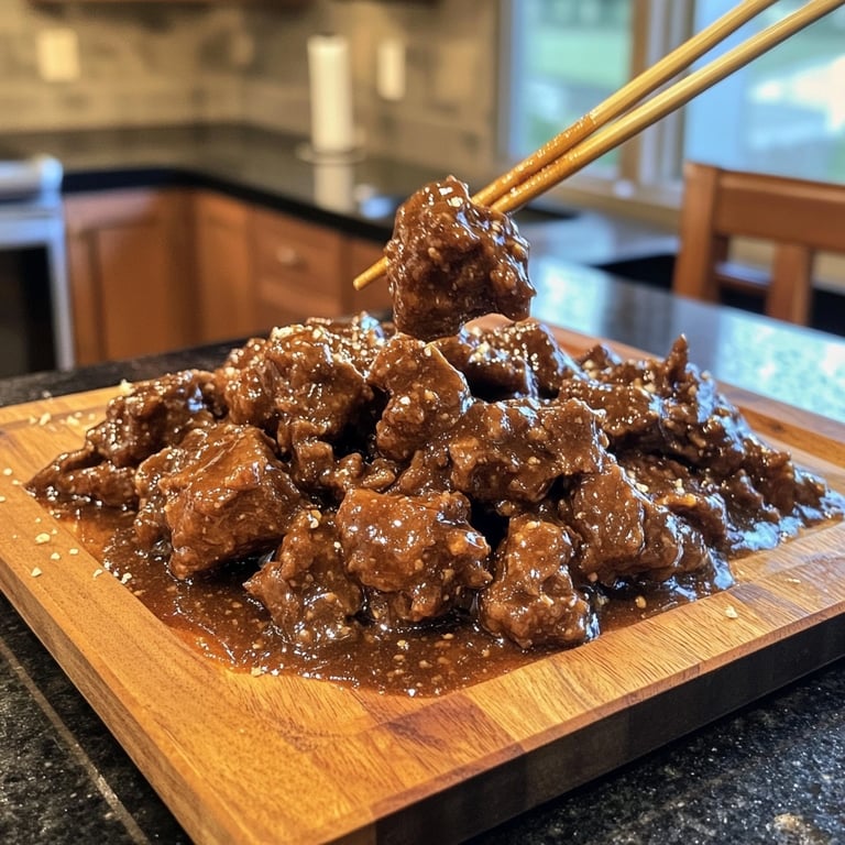 Slow Cooker Mongolian Beef