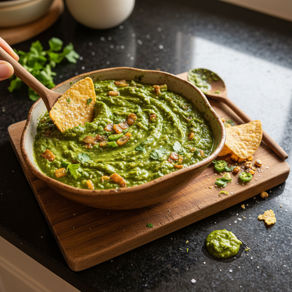 Caramelized Onion Salsa Verde