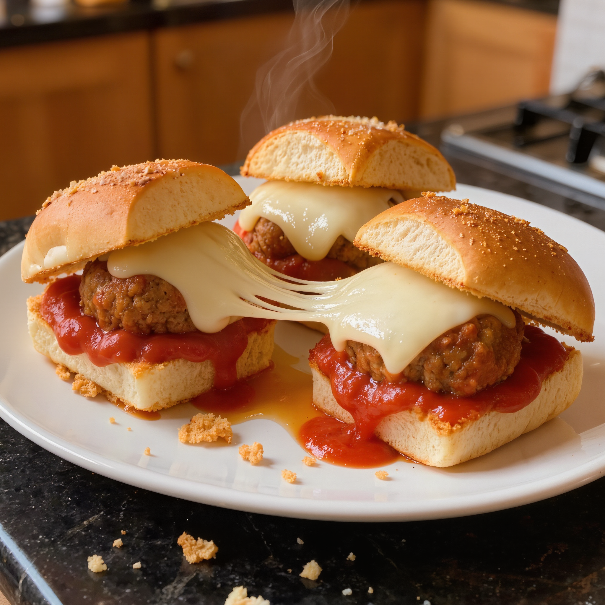 Italian Meatball Sliders