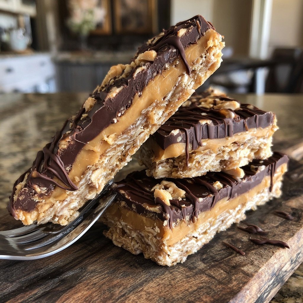 No-Bake Reese's Peanut Butter Bars