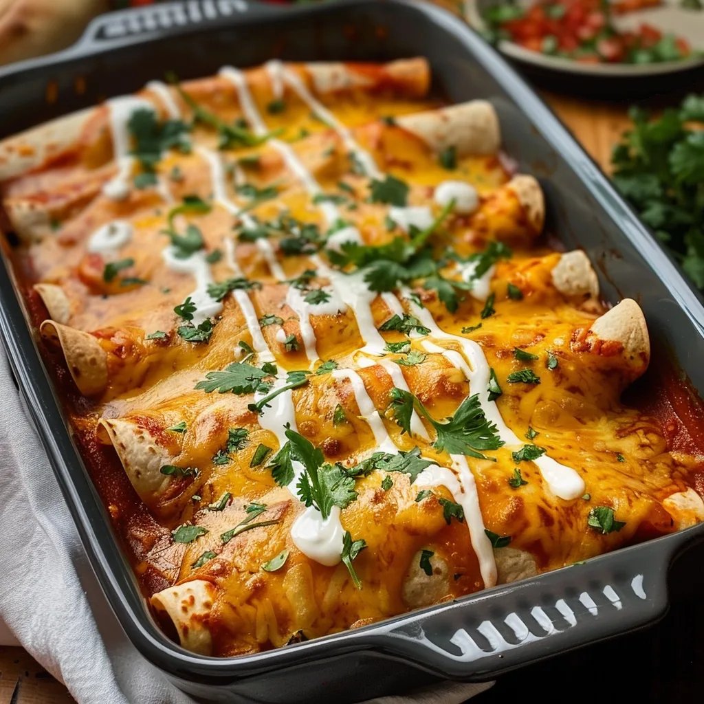 Ultimate Quick and Easy Chicken Enchiladas Recipe