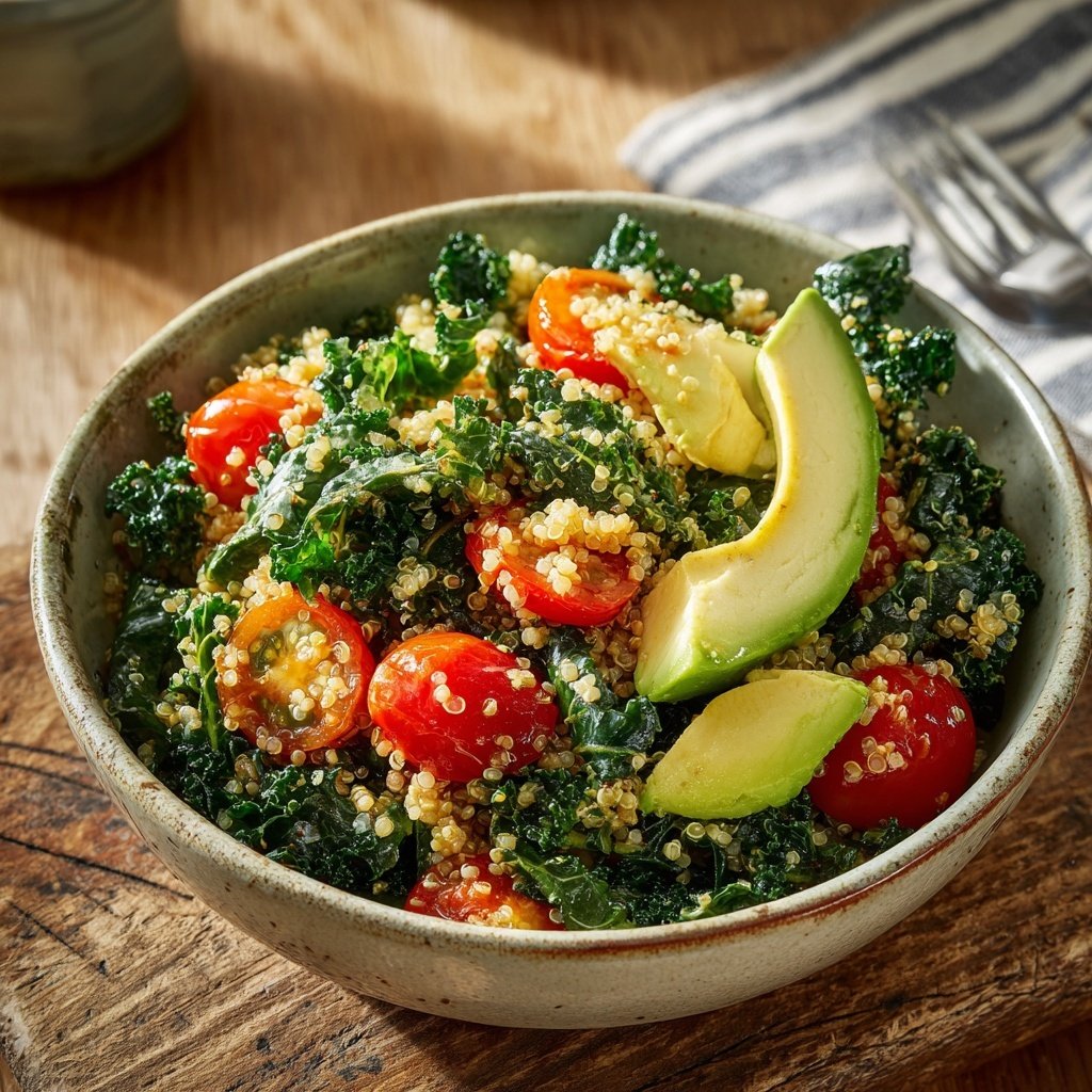 High-Protein Quinoa & Kale Bowl