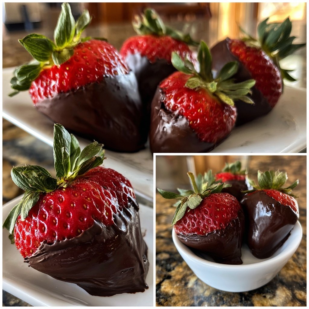 Vegan Chocolate-Covered Strawberries