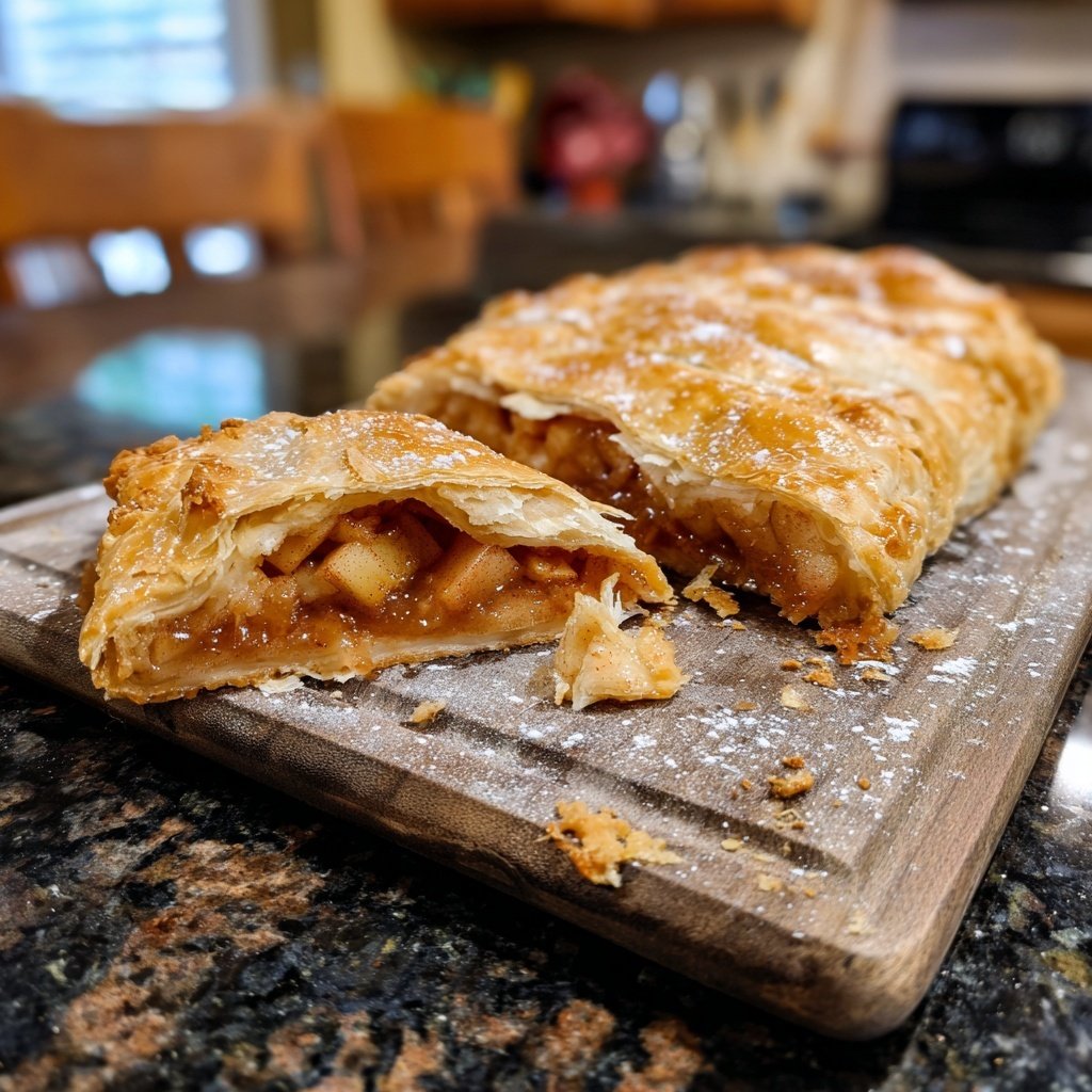 Apple Cinnamon Vanilla Strudel