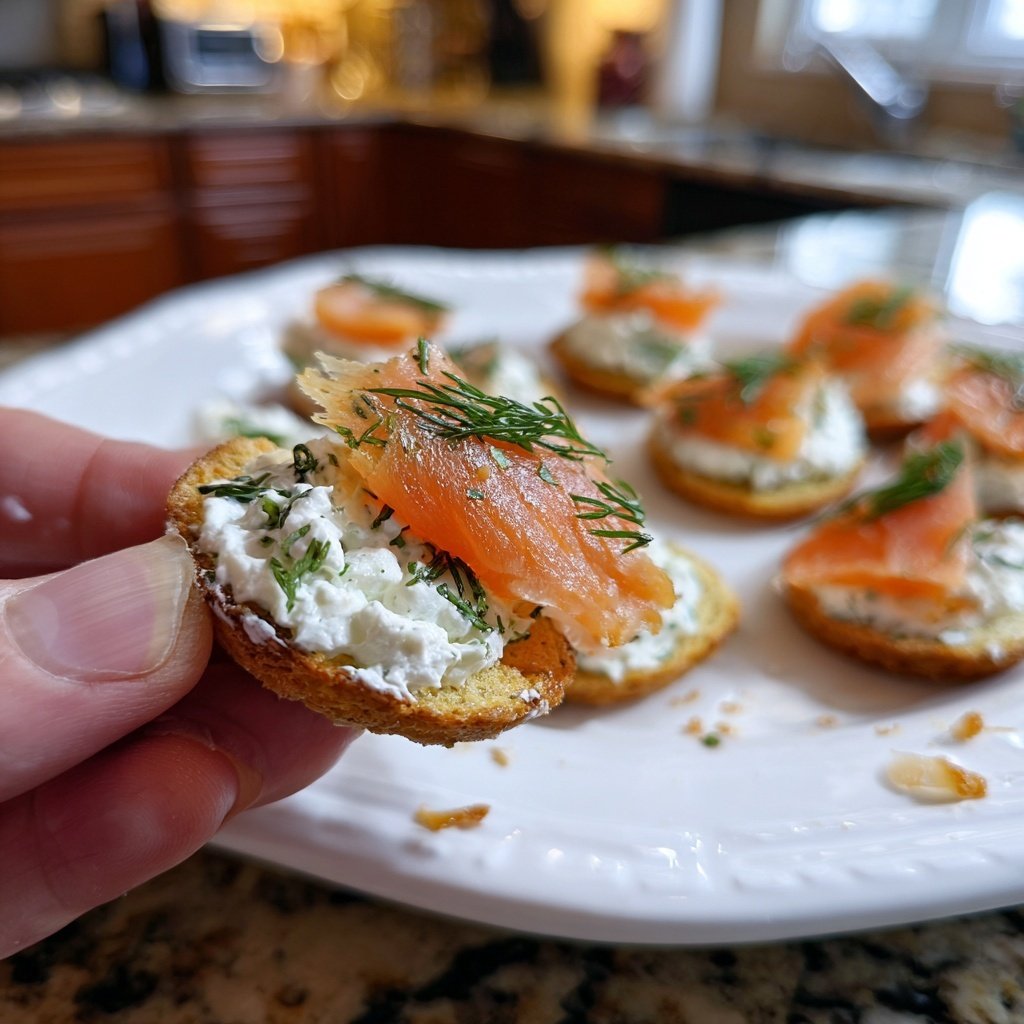 Smoked Salmon Appetizer Bites