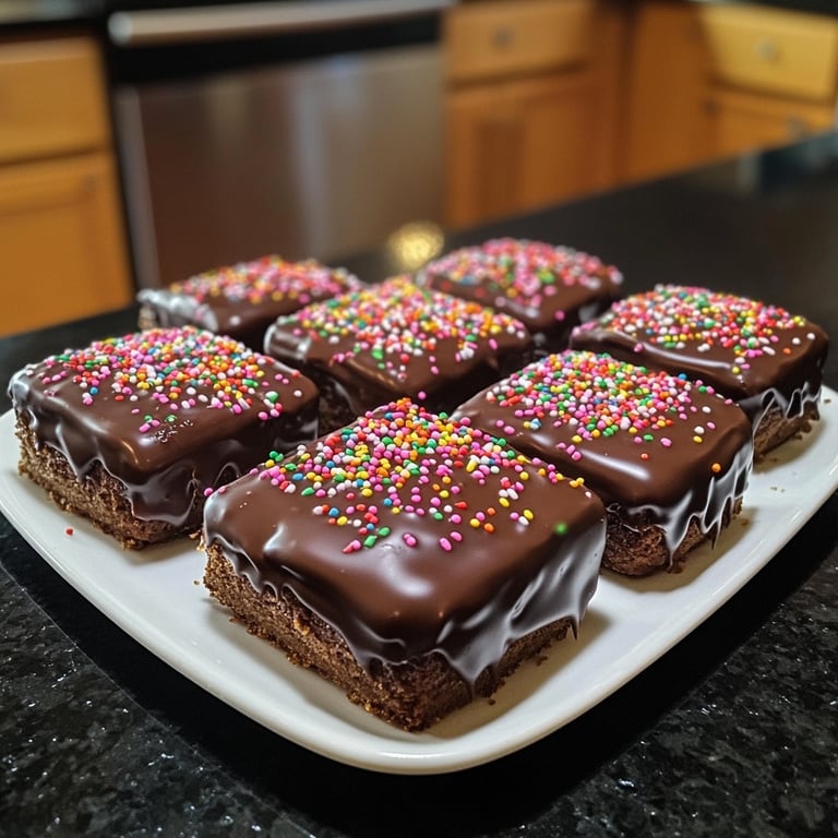 Iced Elisenlebkuchen Dominos