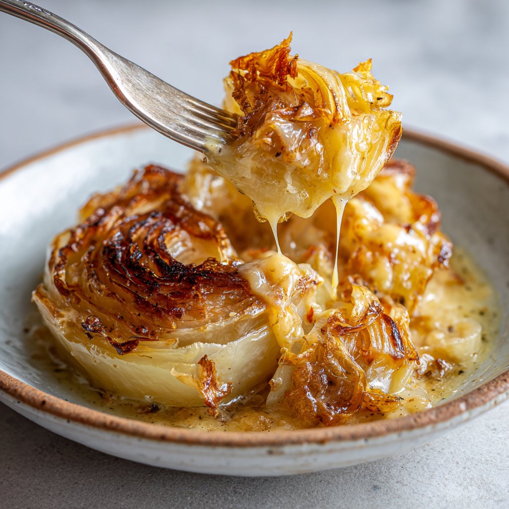 Onion Boil with Creamy Mustard