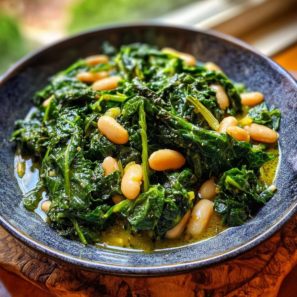 Kale White Bean Ragout