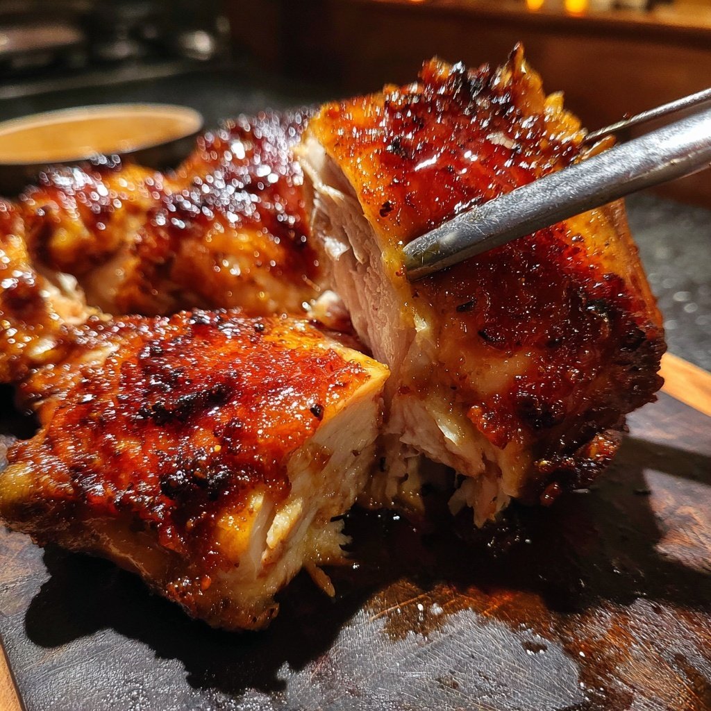 Maple Glazed Roasted Chicken