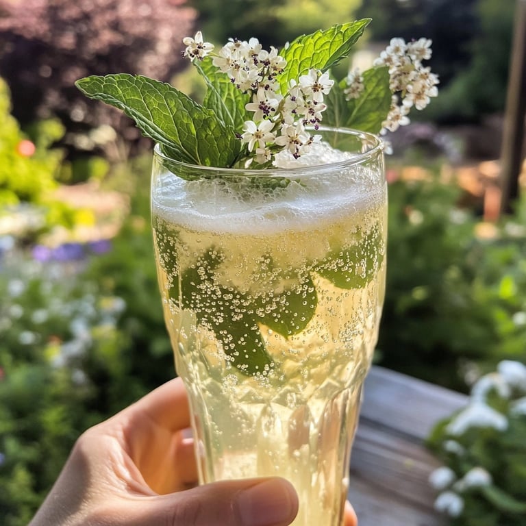 Elderflower Christmas Fizz​