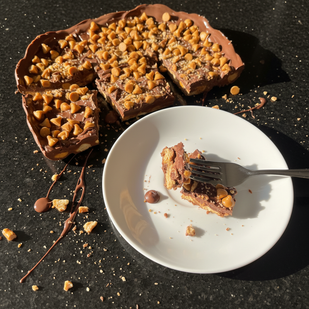 Reese's Chocolate Chip Pretzel Bark