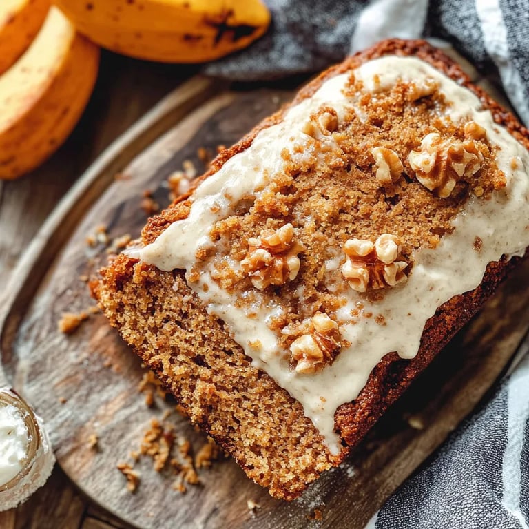 Dairy Free Carrot Cake Banana Bread