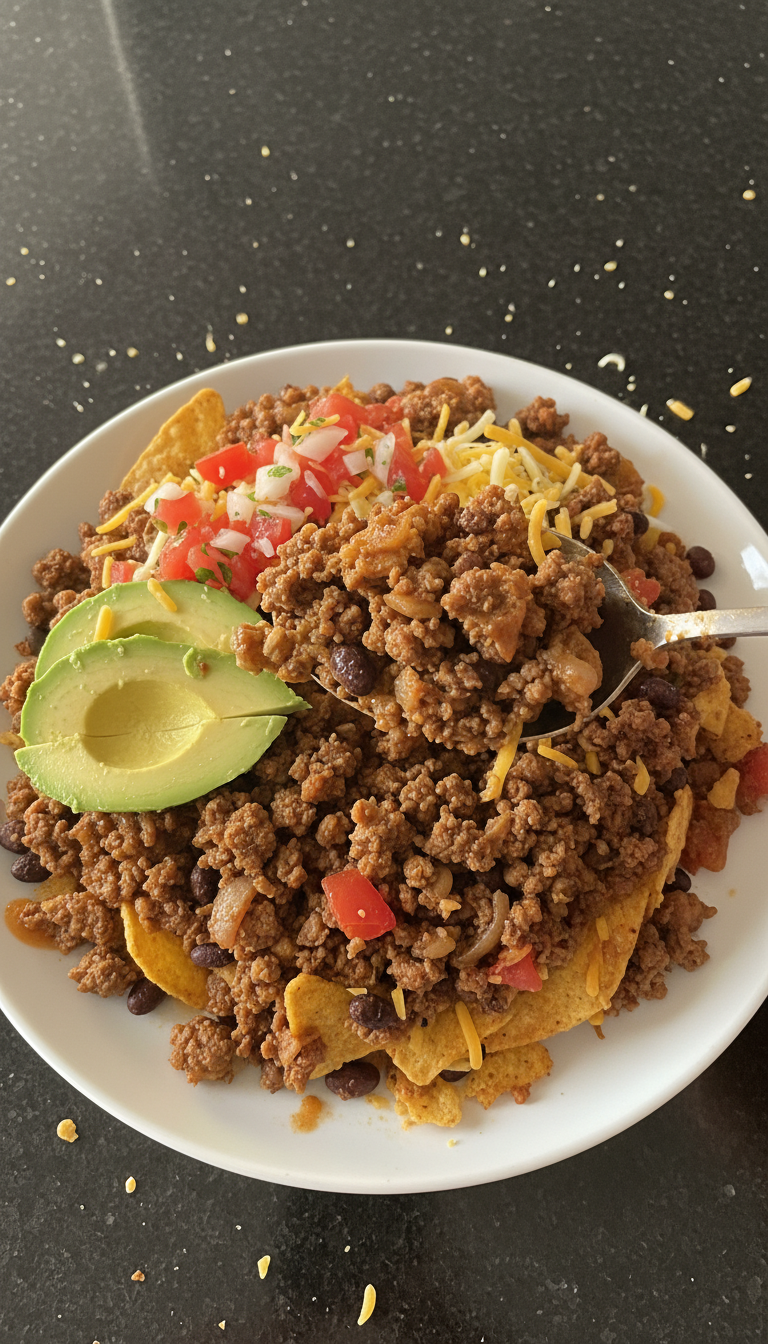 Savory Beef Taco Bowl