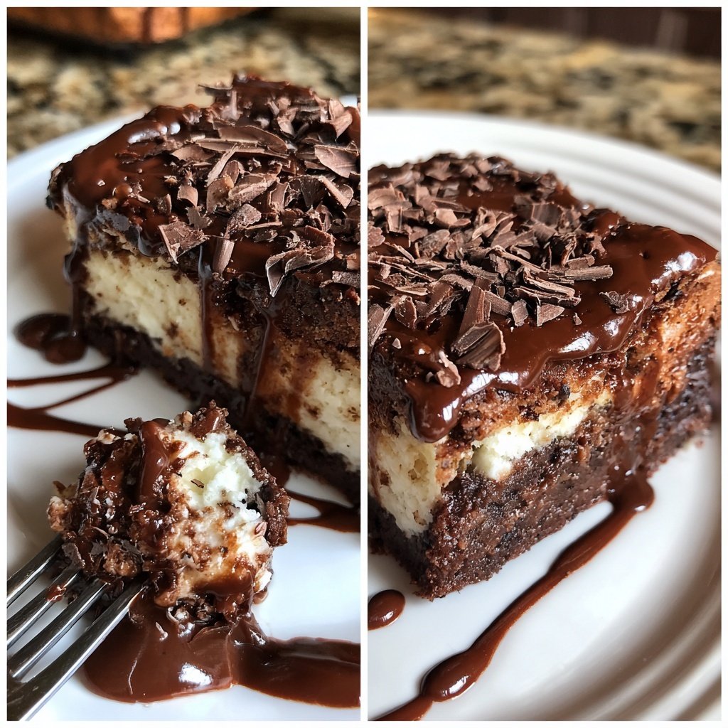 Brownie Delight with Cottage Cheese