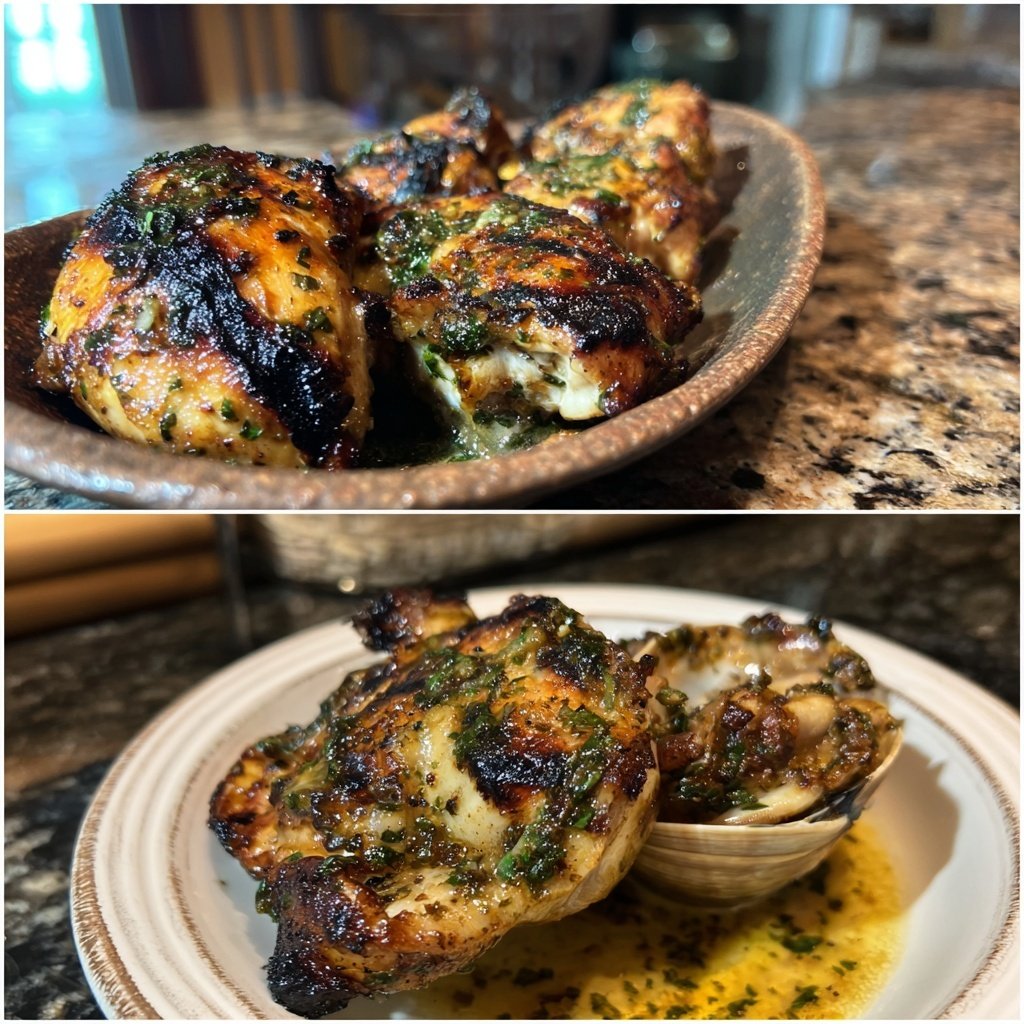 Grilled Chicken and Clam Combo