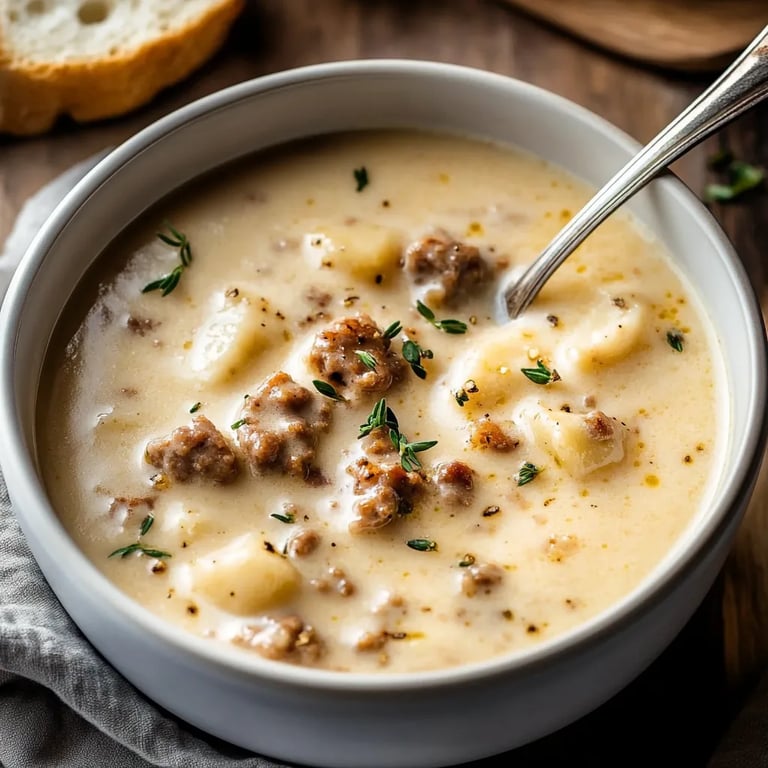 Creamy Sausage Soup