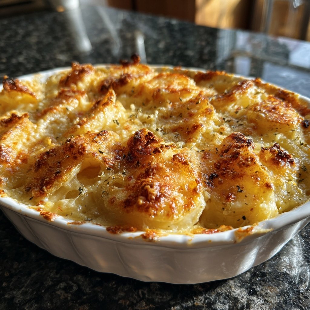 Potatoes Au Gratin with Gruyere