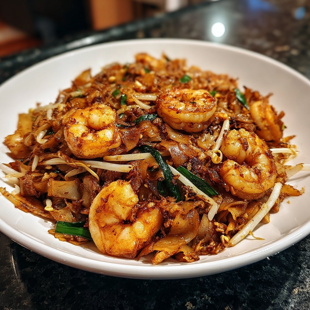 Char Kway Teow Smoky Noodles