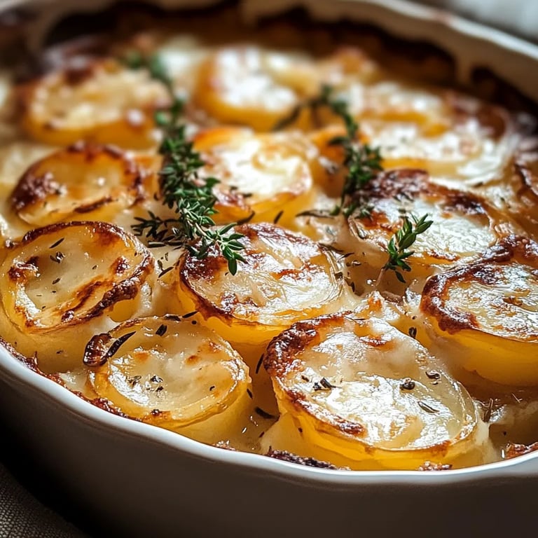French Onion Potato Bake