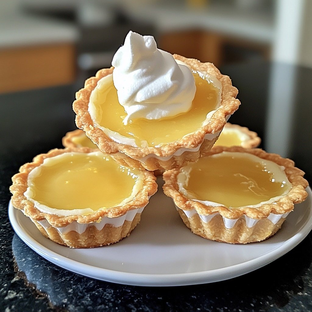 Meyer Lemon Curd Tartlets