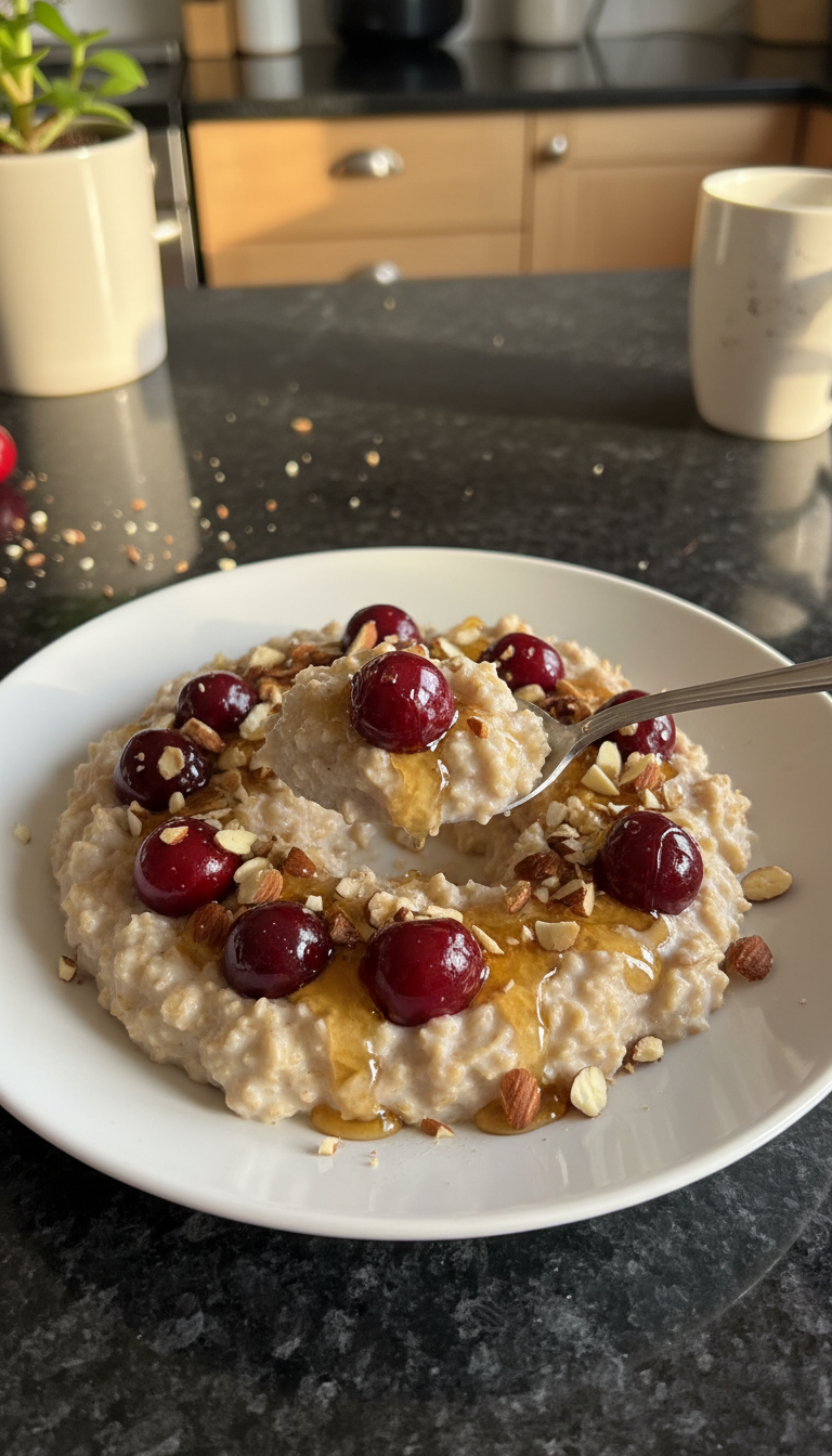 Cherry Almond Delight Oats