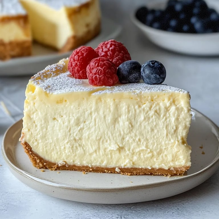 Classic New York Cheesecake Recipe