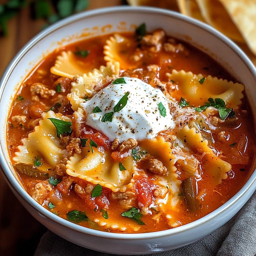 Homemade Lasagna Soup With Bow Tie Pasta: An Amazing Ultimate Recipe
