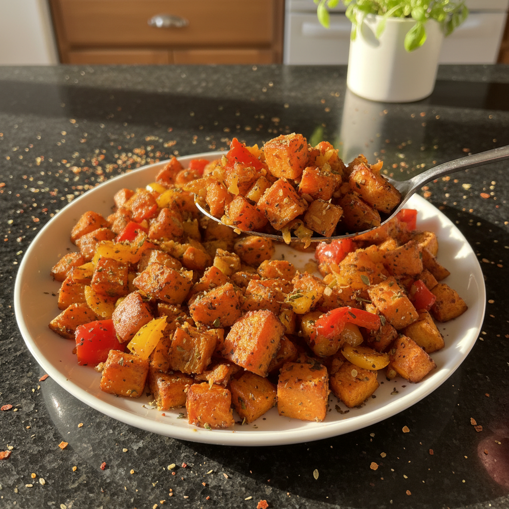 Five-Ingredient Sweet Potato Hash