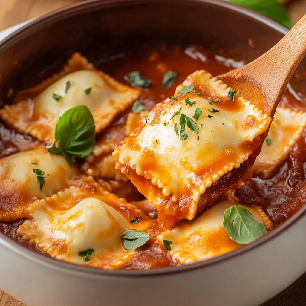 Easy And Delicious Crock Pot Ravioli