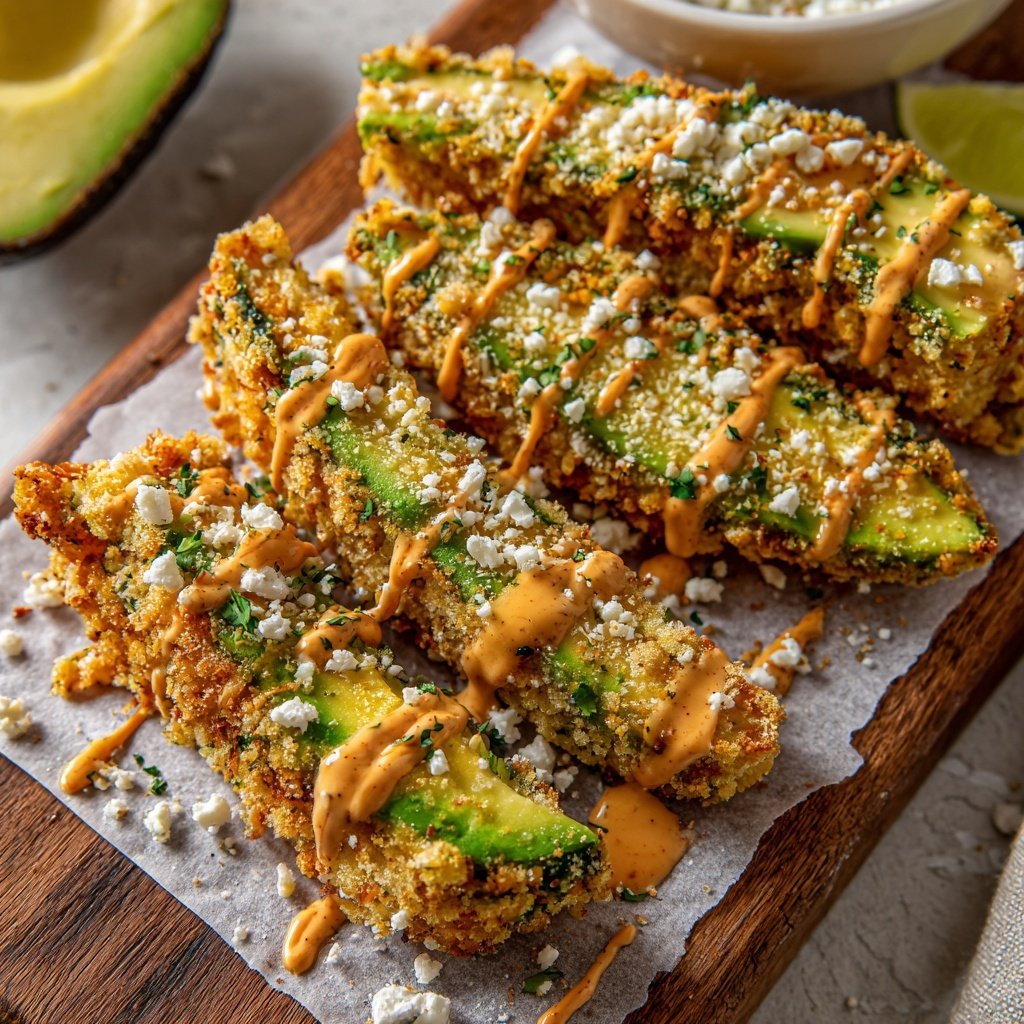 Loaded Avocado Fries Trio