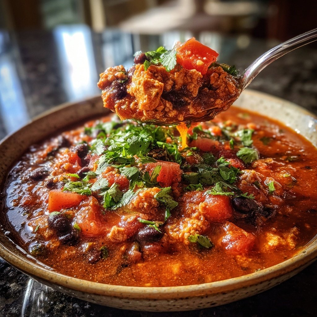 High-Protein Turkey Chili