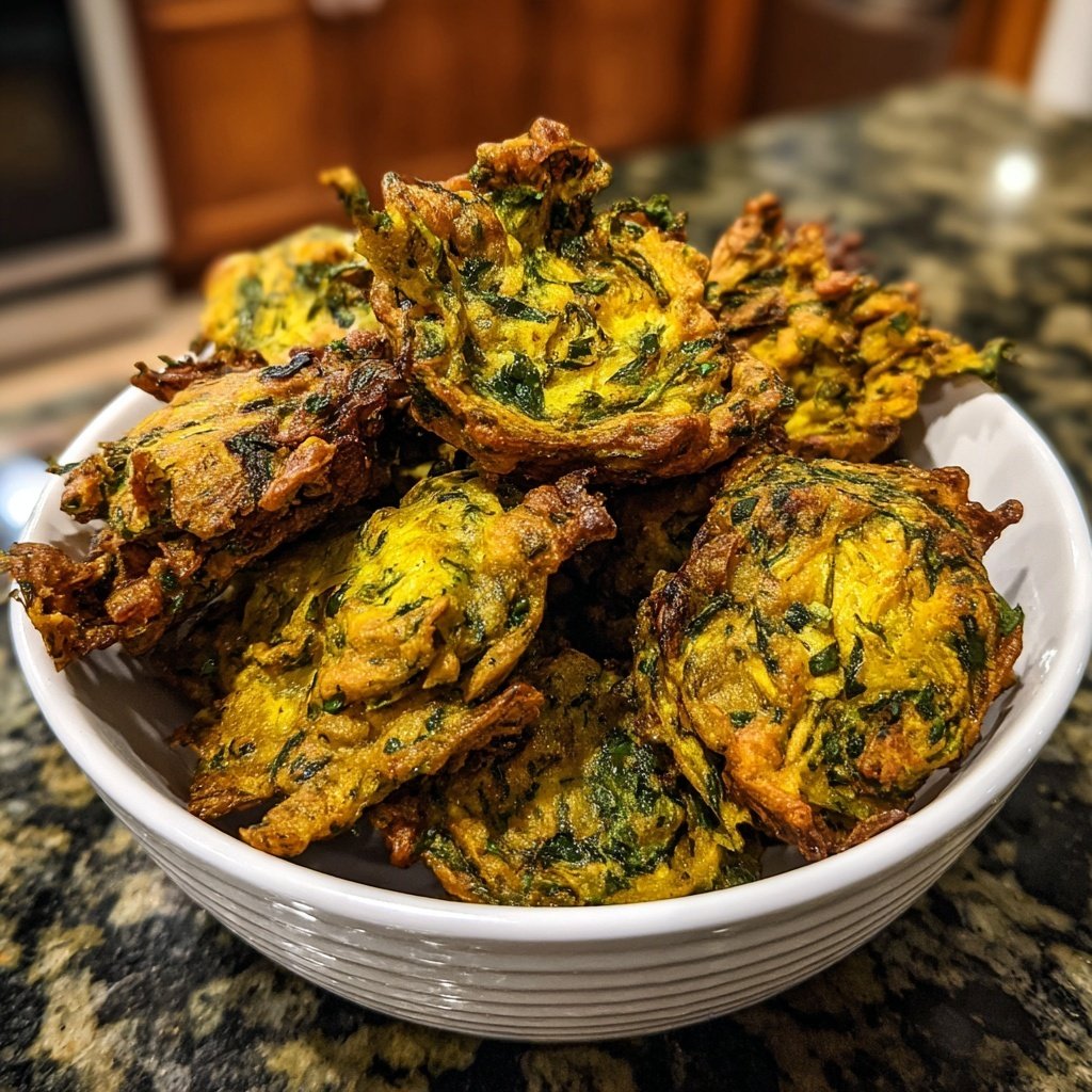 Crispy Veggie Pakoras Snack