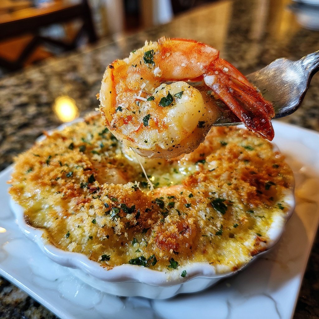 Baked Shrimp Scampi Garlic Butter